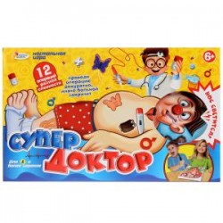 Игра настольная "супер доктор", в кор ИГРАЕМ ВМЕСТЕ в кор.2*18шт